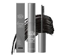 Mascara pour cheveux, noir, 4 ml, bâton capillaire pour racine des cheveux et couvrir les cheveux gris, teinture précise pour la ligne du front, les raies et les mèches, imperméable, résistant à la