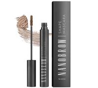 Mascara pour sourcils Nanobrow Shape Mascara - mascara pour sourcils, définition parfaite des sourcils, coiffage facile des sourcils (Marron clair)