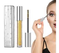 Mascara rehausseur de cils - Épaississement et allongement de la croissance des cils, formule naturelle sans hormones et sans | Recharge de mascara Recharge noir, volume 7x riche en kér