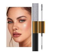 Mascara scintillant, mascara lavable, maquillage pour les yeux - Mascara formule gel doux - Mascara de maquillage pour cils anti-taches, eye-liner pour la maison, le dortoir, les voyages, l'école