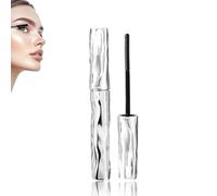 Mascara SeattleGet, Mascaras Iron Wand, Mascara 3D recourbant pour cils, sans flocons, tube télescopique en acier avec brosse métallique lavable (1Pc)