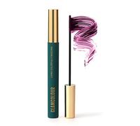 Mascara skinny couleur magique, mascara skinny bouclé épais et coloré, mascara pour cils en fibre de soie 4D imperméable et durable (Droit Pourpre)