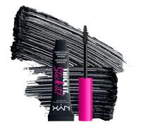 NYX Professional Makeup Mascara sourcils Résultat teinté & densifié 16h Teinte Black (08)