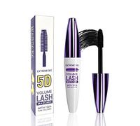 Mascara télescopique 5D noir pour sourcils, mascara imperméable, longue durée, couleur longue durée, volume et longueur, sans clump curling Defining mascara make-up, cadeau pour femme