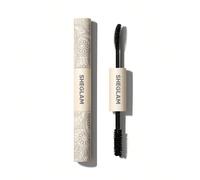 Mascara Tout-En-Un Volume Et Longueur-Lavable Noir 2 En 1-Brosse à Double TêTe-Facile à Enlever-Pas De Bavures-SéParation Des Boucles-Mascara Noir éPais-Maquillage Des Yeux-Mascara De FêTe De NoëL Mar