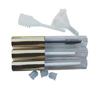 Mascara tube de mascara Eyeliner Bouteille à lèvres Tournes de brillance Vaux Contineurs avec Brushes baguettes MINI Pipettes transfert d'entonnoir kit