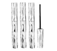 Mascara Tube Métallique Extra Fin, Formule Résistante à l'Eau Sans Effet Paquets, Allonge et Recourbe Les Cils Naturellement, Tenue Longue Journée, Idéal Pour Maquillage Quotidien (3pc)