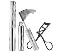 Mascara Tubulaire Résistant à l'Eau | 2 Pièces Mascara Épaississant Anti-Agglomérant | Effet Cils Naturel Dramatique avec Recourbe-Cils | Pour Soirée Travail Quotidien Rendez-vous Femmes et