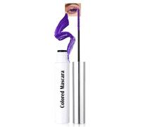 Mascara ultra fin pour cils courts, mascara violet imperméable volume et longueurs, charme de bouclé durable, pas de grumeaux, mascara d'extension de cils hautement pigmenté, maquillage pour femmes-08