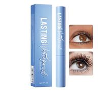 Mascara Volume, Black Eye Makeup, Lengthening Waterproof Mascara, Smudge Proof Lash Enhancer, Beauty Products for Eyelash Curl and Definition, Shopping, Travel, Dating, 8x1x1 Cm