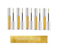 Mascara volume et longueur, mascara bleu, Mascaras Waterproof, longueur, volume, résistant aux bavures, Brosse douce, Imperméable à l'eau Longue Durée, effet faux cils