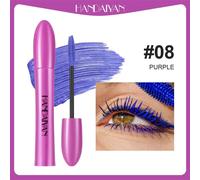 Mascara Volumisant Imperméable,10 Couleurs,Résistant Aux Taches,Bouclé,Longue Durée,Bleu Saphir,Rose,Pour Un Look Audacieux Des Yeux,Cosmétiques.08
