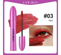 Mascara Volumisant Imperméable,10 Couleurs,Résistant Aux Taches,Bouclé,Longue Durée,Bleu Saphir,Rose,Pour Un Look Audacieux Des Yeux,Cosmétiques.03