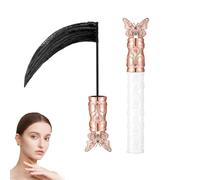 Mascara,Volumising Curl-Enhancing Lengthening Mascara,Smudge Proof & Long Lasting Eyelash Makeup,Waterproof,Sweat-proof,Lengthening,Non-smudged for Mature Women with Thinning Lashes (1pc)