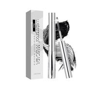Mascara Waterproof 2 Pack, Noir et Marron, Brosse Métallique 3D, Volumisant, Séchage Rapide, 3,5 g (Noir)