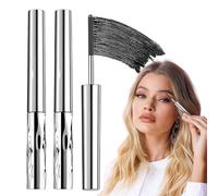 Mascara Waterproof, 2025 Nouveau Maquillage Mascara Volume Panoramique, Cils Démultipliés Sans Paquets, Regard Agrandi, Panorama Volume Millions de Cils (Noir, 2PCS)