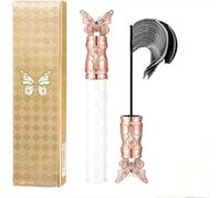 Mascara Waterproof 2025 Nouveau Volumateur Allongeant Recourbant Sans Bave Résistant à la transpiration Longue durée Sans grumeaux Pour Des Cils Naturels À Dramatiques (1Pièce)