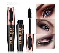 Mascara Waterproof Long-Lasting Smudge-Proof Colorful Thick Curling Skinny Mascara Thick Curling Skinny Mascara 4D Silk Fiber Eyelash Mascara No Clumping (1 pièce)