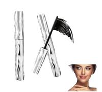 Mascara Waterproof Noir, 2025 Nouveau Mascara Volume, Imperméable Mas cara Fibre de Soie 4D Mas-cara Effet Waterproof Longue Tenue Naturel 3D Curling Eyelash Pour Mariage Soirées