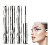 Mascara Waterproof Noir, 2026 Nouveau Mascara Volume, Imperméable Mas cara Fibre de Soie 4D Mas-cara Effet Waterproof Longue Tenue Naturel 3D Curling Eyelash Pour Mariage Soirées (3PC)