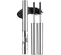 Mascara Waterproof Noir,Mascara Noir Volume Et Longueur,Imperméable Mascara Fibre De Soie 4D,3D Metallic Tubular Mascara,Longue Tenue Naturel 3D Curling Eyelash Pour Mariage Soirées,4 g (2*Noir)