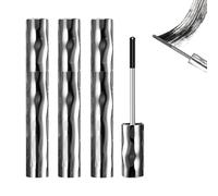 Mascara Waterproof Noir,Mascara Volume,Mascaras Pour Des Cils Ultra Longs,Mascaras Épais Et Résistant Aux Bavures,Waterproof Longue Tenue Naturel 3D Curling Eyelah Pour Mariage Soirées (3p)