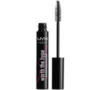 Mascara Waterproof Worth The Hype, Volume Et Longueur, Brosse Conique, Formule Enrichie En Huile De Jojoba, Teinte : Black