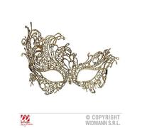 Mascara - WIDMANN - Mascarade Baroque Dorée - Couleur Dorée - Non waterproof - Application facile