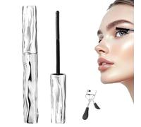 Mascaras Seattleget, Mascara Londonget, Coffret Mascara Ultimate Length & Curl, Mascaras Waterproof Longue Tenue 3D Curling Iron Wand Eyeblack, Sans Paquets (1pcs)