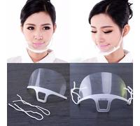 Máscaras Transparentes Para Servicios De Comida, Mascarillas De Plástico Para Servicios De Catering, Hotel, Cocina O Restaurante Anti Neblina Color Invisible