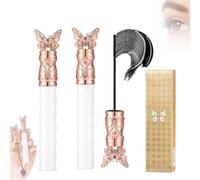 Mascaras Volume et Courbure 2025, Mascaras Allongeants et Anti-Brûlures, Brosse Fine, Cils Noirs, Cils Spectaculaires