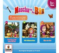 Mascha und der Bär - 002/3er Box (Folgen 4,5,6) [Import]