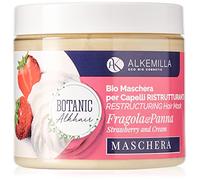 Alkemilla Eco Bio Cosmetic Masque Capillaire Restructurant Crème & Fraises - 200 ml