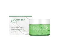 Maschera Notte all'Aloe Vera Maschera Notte Tonificante all'Aloe Vera Maschera Viso Notte per la Cura della Pelle Gel Lenitivo Rinfrescante Maschera Viso Doposole Maschera Notte all'Acqua Maschera Gel