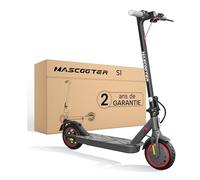 MASCOOTER Trottinette Èlectrique Adulte - 300W-600W Max, Autonomie 20km - Clignotants et Régénération de Batterie au Freinage - Roues 8.5", Double Freins Électriques et à Disque - App Mobile