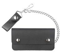 Mascorro Portefeuille pour Homme en Cuir véritable Noir 20,3 cm TW401-23