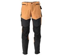 Pantalon de travail avec poches genouillères MASCOT Customized - 22379-311/2-Noir / Orange-40-82