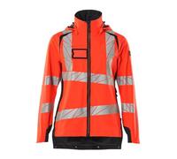 Mascot Accelerate Safe 19011-449-22210 Veste rigide respirante et imperméable Bicolore Haute visibilité Rouge/noir/bleu Taille M