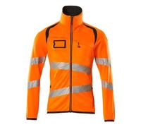 Mascot Accelerate Safe 19103-315-1418 Pull en polaire bicolore avec fermeture éclair Orange/anthracite foncé Taille S
