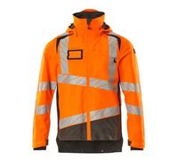 Mascot Accelerate Safe 19301-231-1418 Veste rigide respirante et imperméable à l'eau avec coque rigide haute visibilité Orange/anthracite foncé Taille 4XL