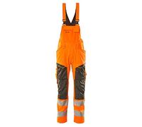 Mascot Accelerate Safe Prowash 19569-236-1418 Salopette stretch bicolore avec poches aux genoux Orange/anthracite foncé Taille 90C62