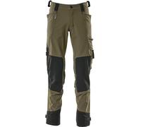 Mascot Advanced 17079 Knee Pad Pockets Pants Vert 42 / 32