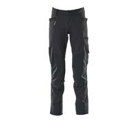 Pantalon avec poches genouillères Ultimate stretch - 17179-311-Bleu marine-90-44