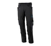 MASCOT Pantalon Mascot avec poches genoux, pantalon en tissu stretch taille 82C48, noir Quantité:1