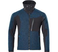 Mascot Workwear Veste tricot zippé Advanced 17105 Triple couche Bleu M