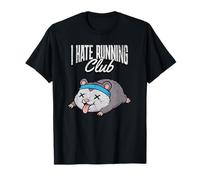 Mascotte Amusante I Hate Running Club Possum Cardio Hater T-Shirt