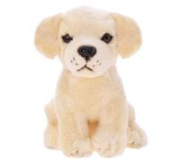 Mascotte de chien labrador assis 20 cm
