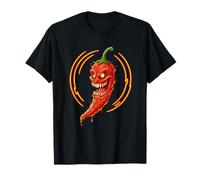 Mascotte de Piment Fiery Evil Chaleur épicée T-Shirt