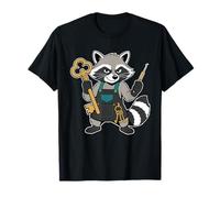 Mascotte en Forme de e serrurier Raton Laveur T-Shirt