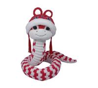 Mascotte en peluche - Le serpent chinois, nouvel an - Peluche mignonne pour le Nouvel An - Mascotte de serpent comme cadeau ou décoration pour la maison, le bureau, la voiture